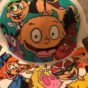 90s hand painted snapback